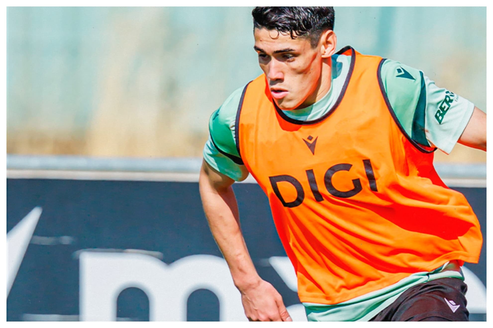 Lencina, baja en el Burgos CF por una rotura en el aductor