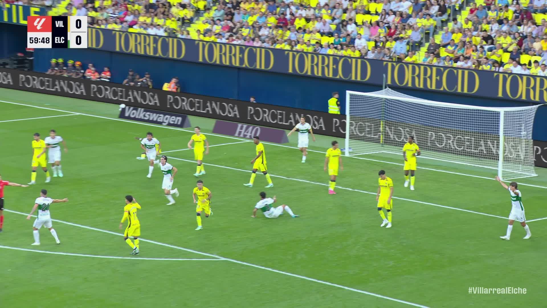 La falta de pegada del Villarreal rebaja la euforia