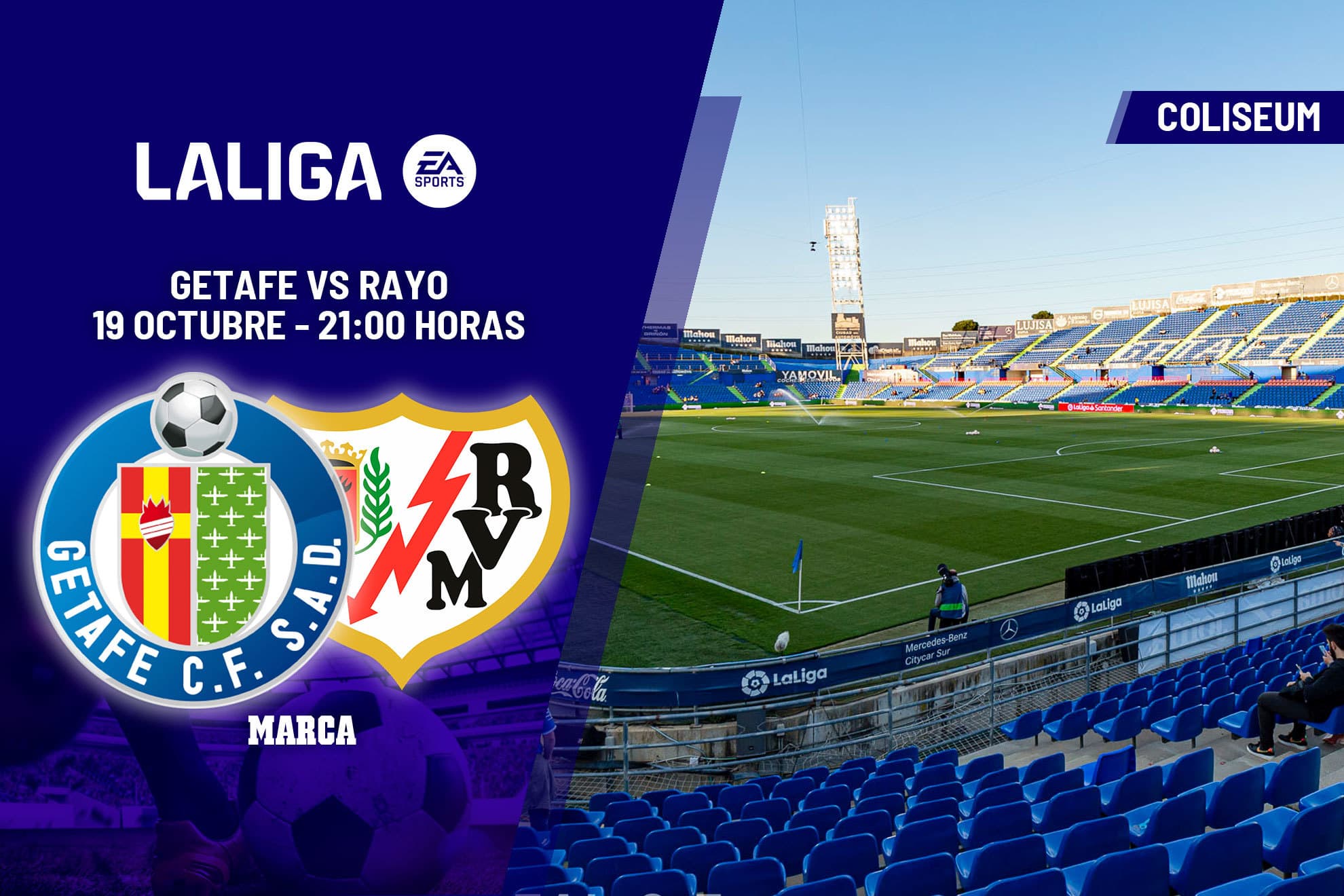 A qué hora es el Getafe - Rayo Vallecano: horario y dónde ver hoy en TV y online el partido de LaLiga EA Sports