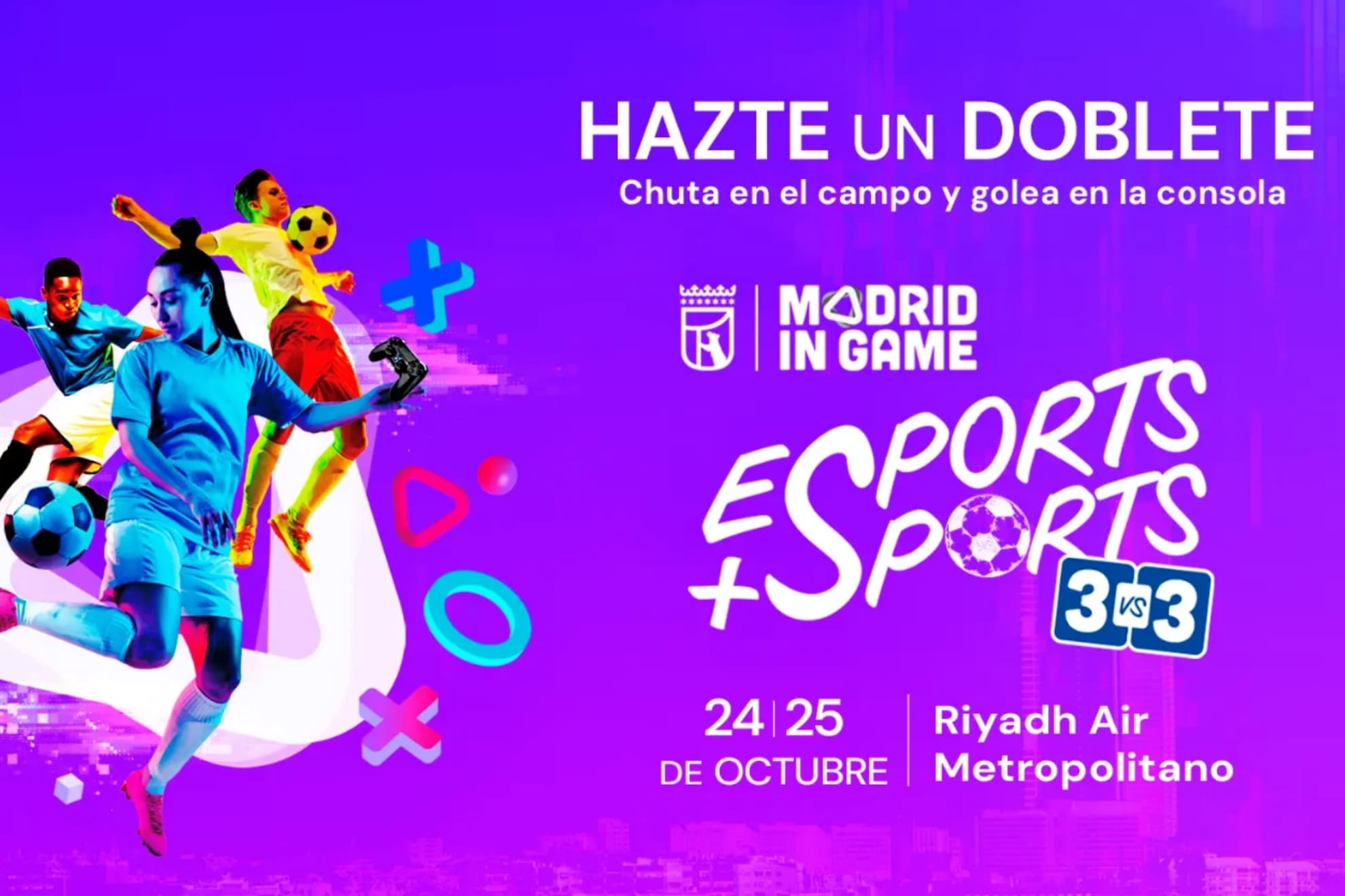 El Metropolitano une el campo y la consola en el torneo 'Esports + Sports'