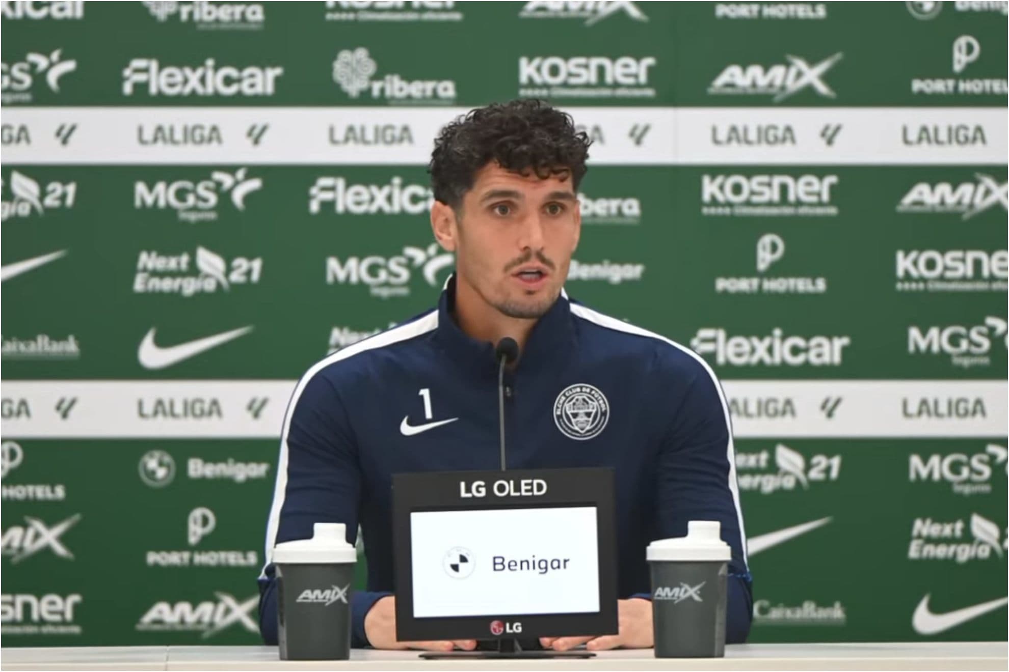 Dituro reivindica el crecimiento del Elche: "El equipo está creciendo gracias al trabajo de Anselmi"
