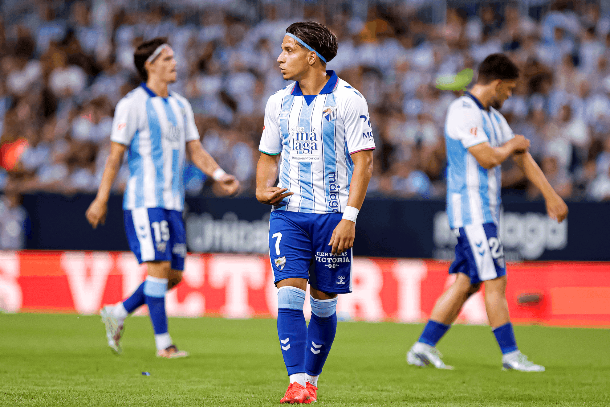 El Málaga, entre los únicos tres equipos de Europa sin victorias en liga