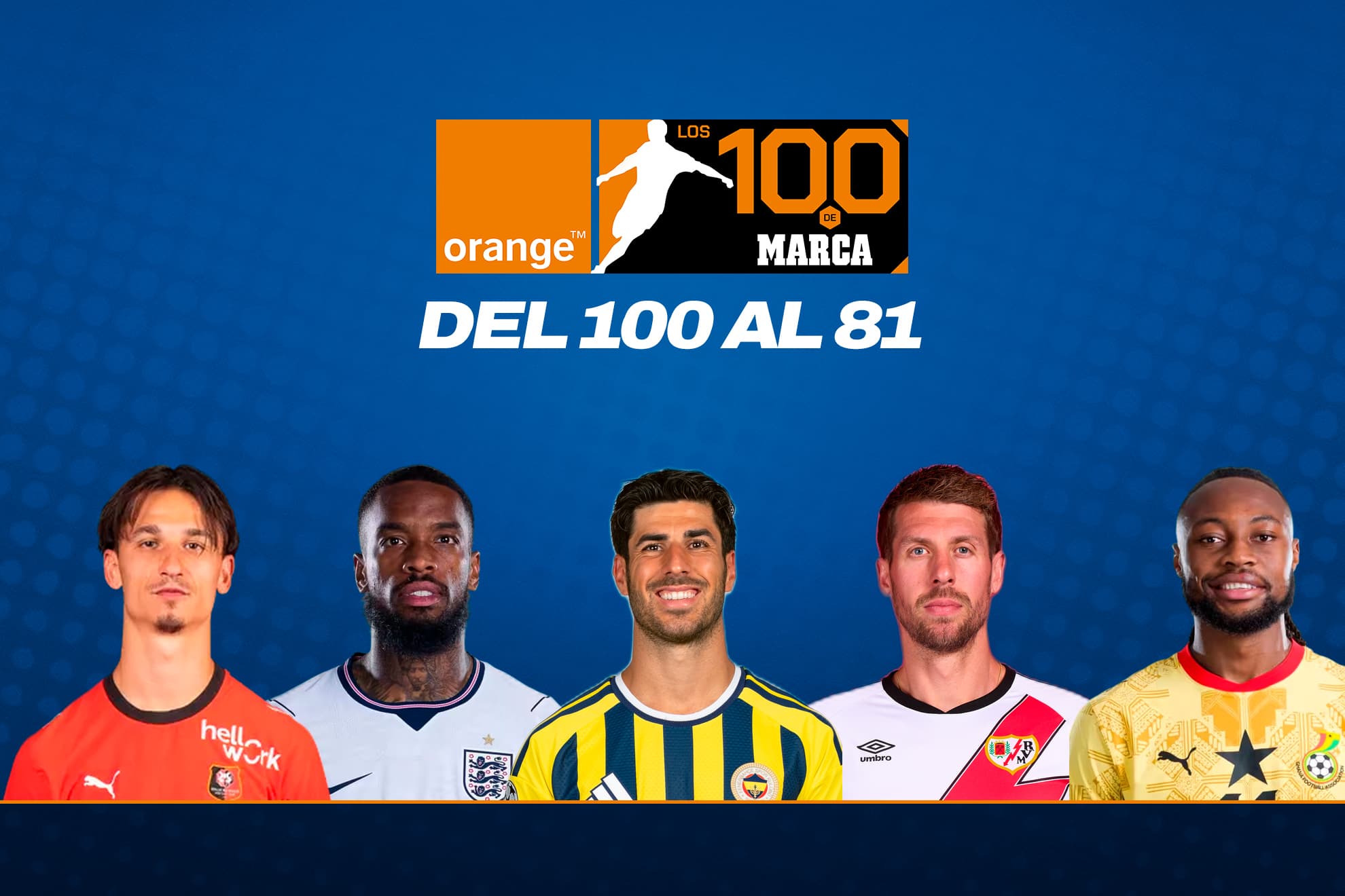 Arrancan Los 100 de MARCA: desvelamos los jugadores del 100 al 81