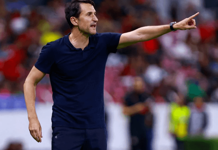 Beñat San José: "La afición ha estado de 10 y faltaba la grada de animación"