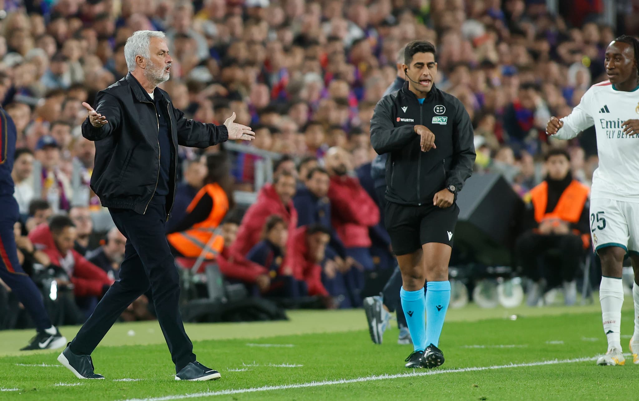 Mourinho persistió en el equipo creativo
