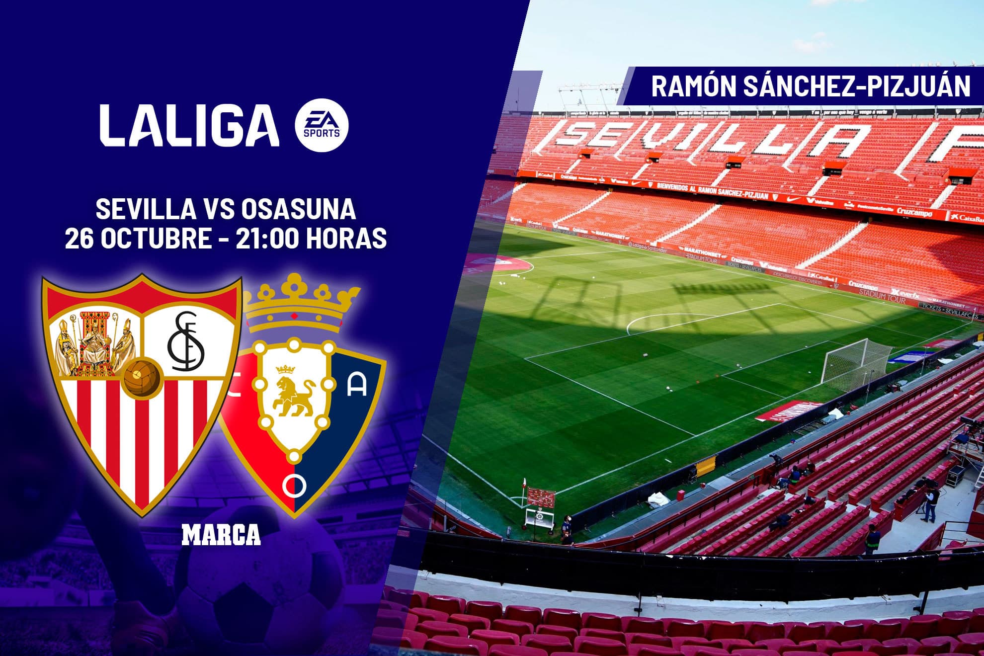 Sevilla - Osasuna | Nervión abre sus puertas 37 días después: previa, análisis, pronóstico y predicción