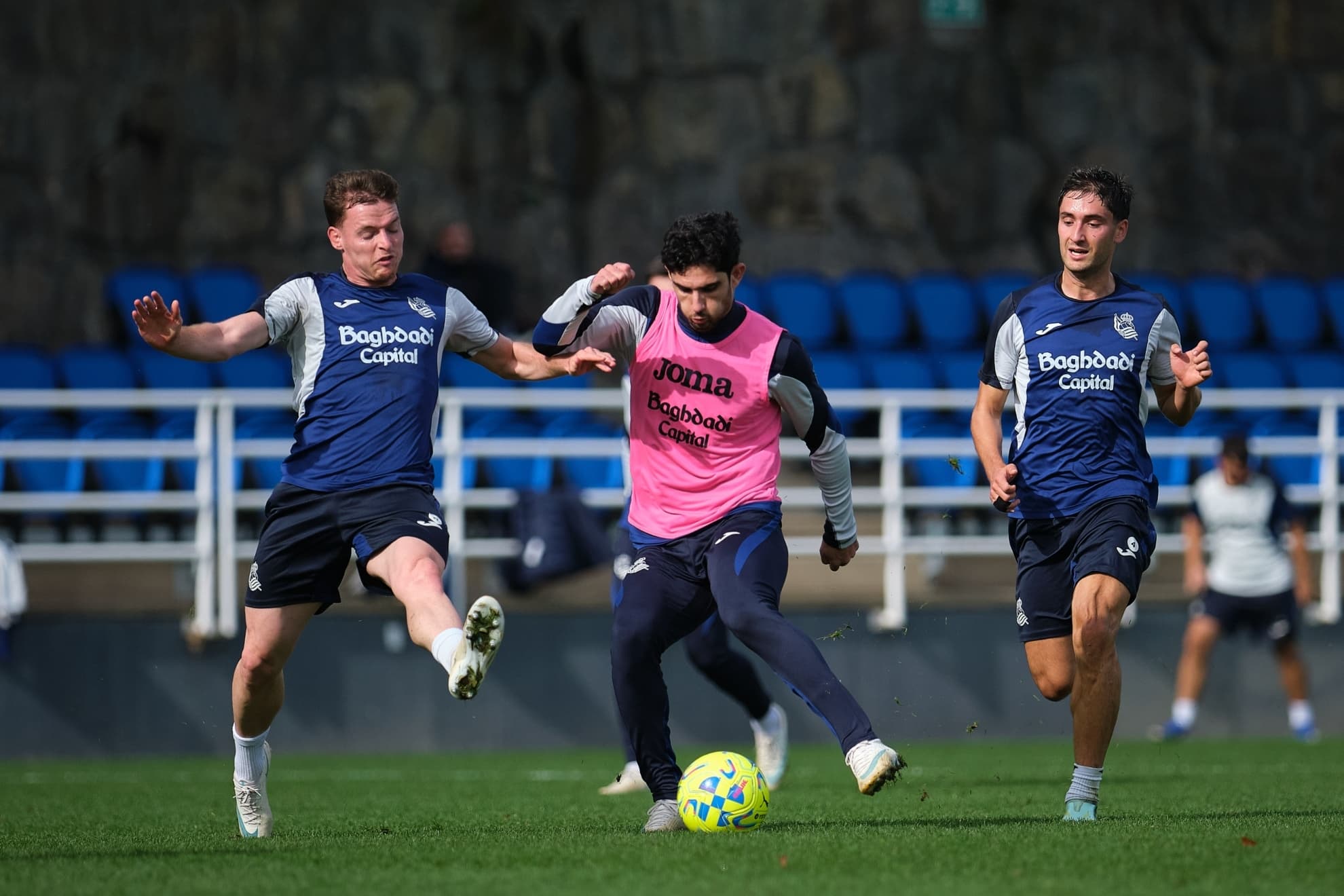 La Real, a tope a tres días del derbi
