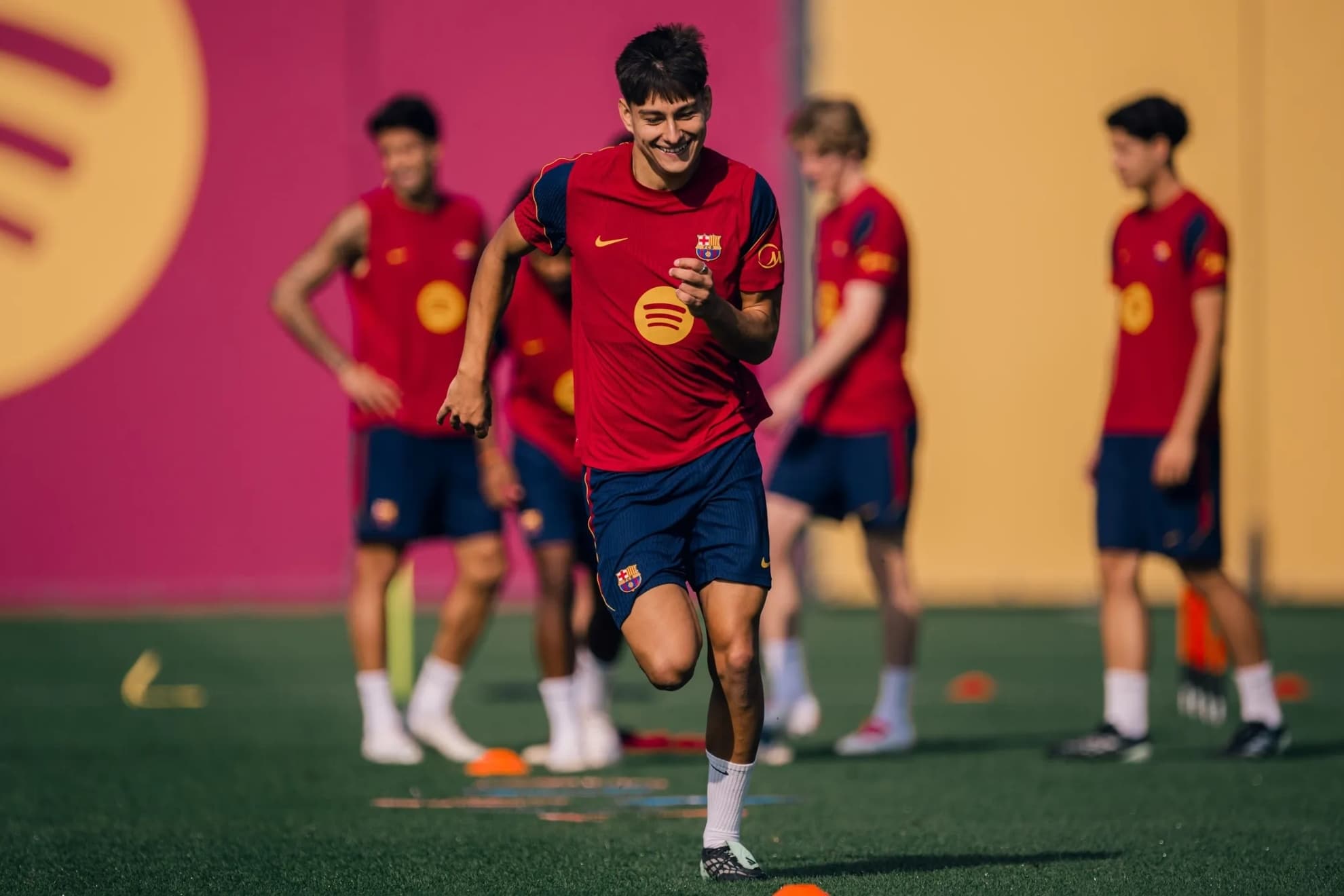 Brian Fariñas, el joven medio al que Flick medita hacer debutar... de lateral